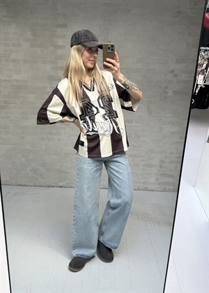 24 ss Stripe Liga tee Mocca Stripe HAUTE L\'AMITIÈ